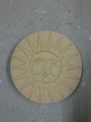 Sun Face Stepping Stone